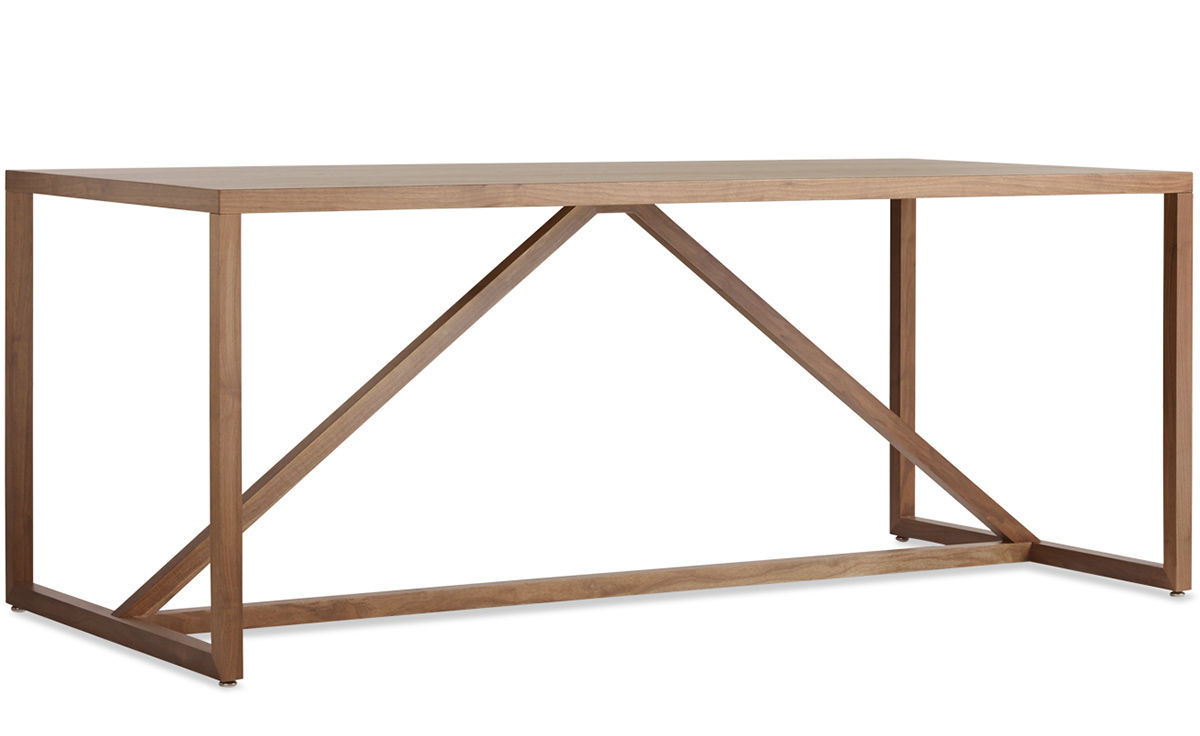 strut large wood table