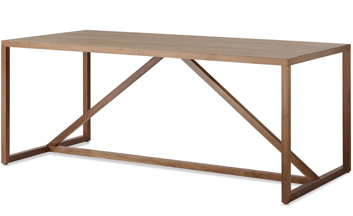 strut large wood table