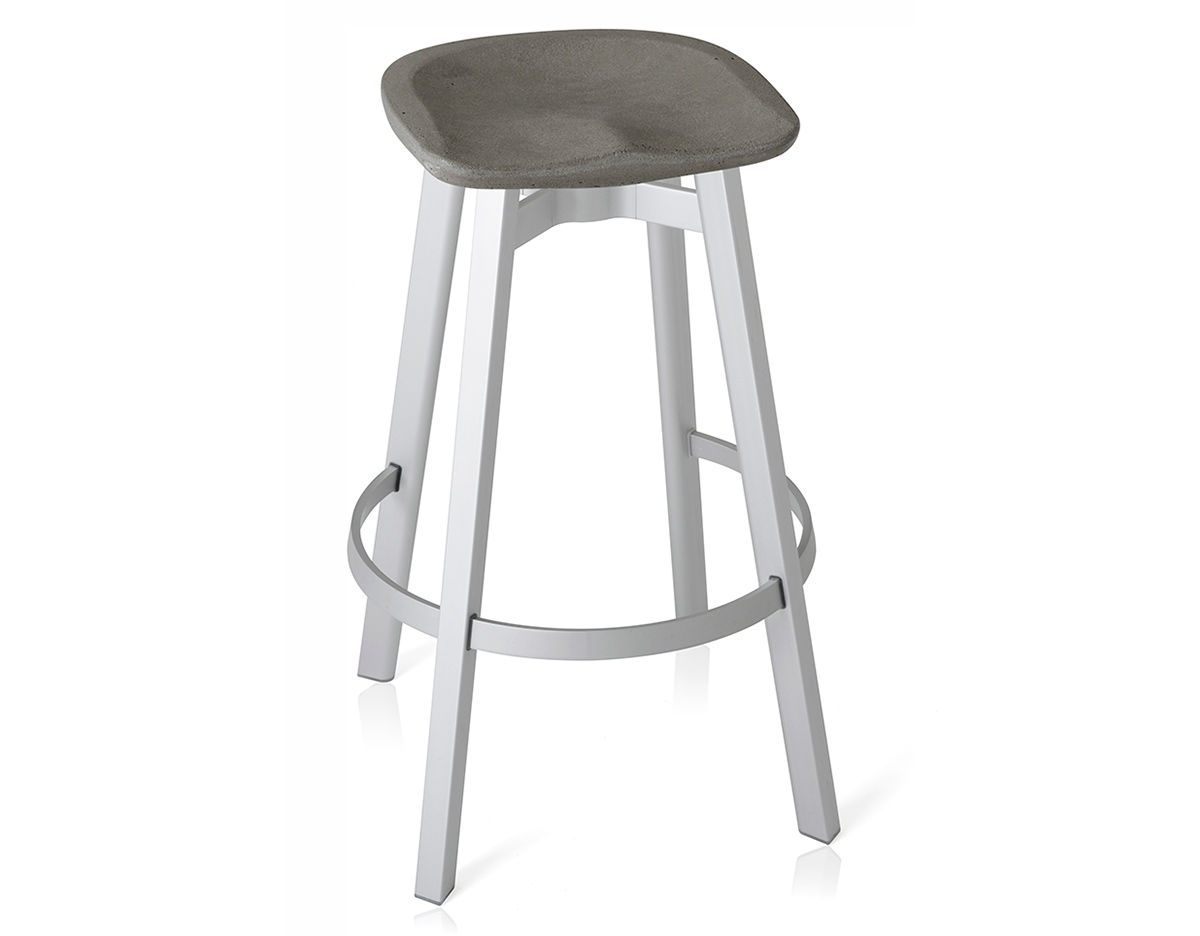 su stool with concrete seat