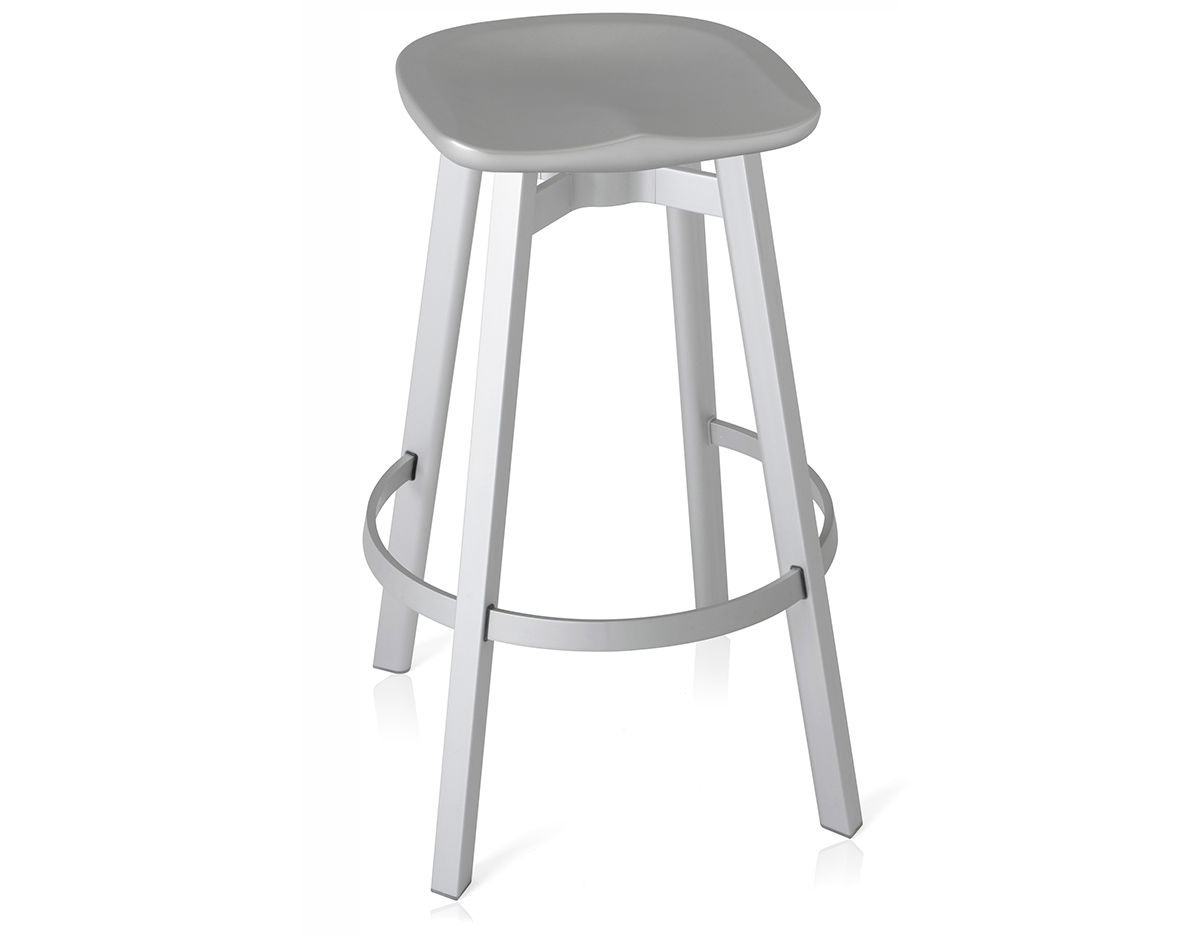 su stool with plastic seat
