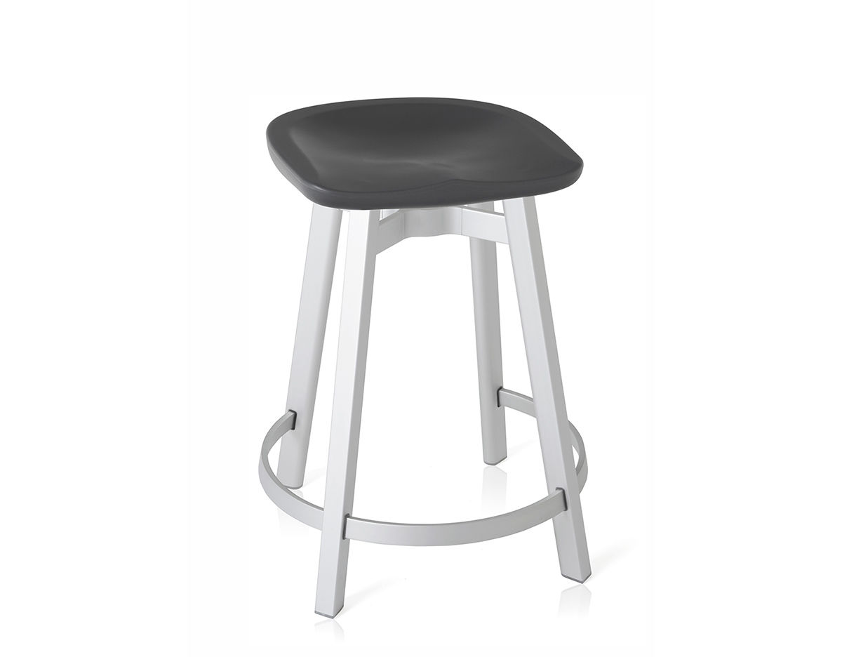 su stool with plastic seat