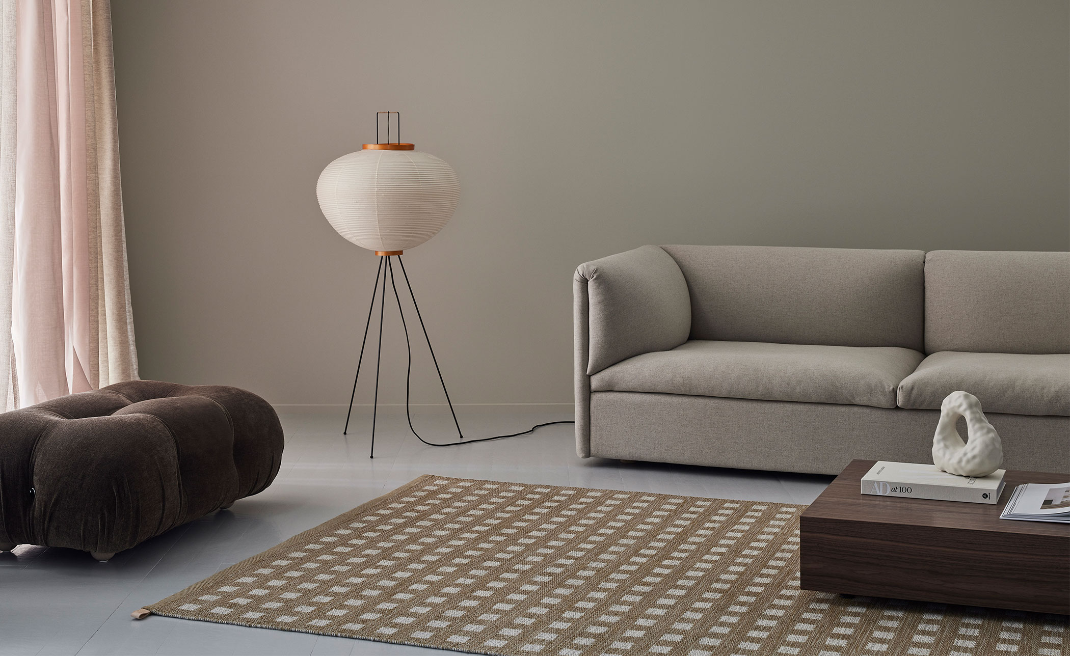 Sugar Cube Icon Woven Rug