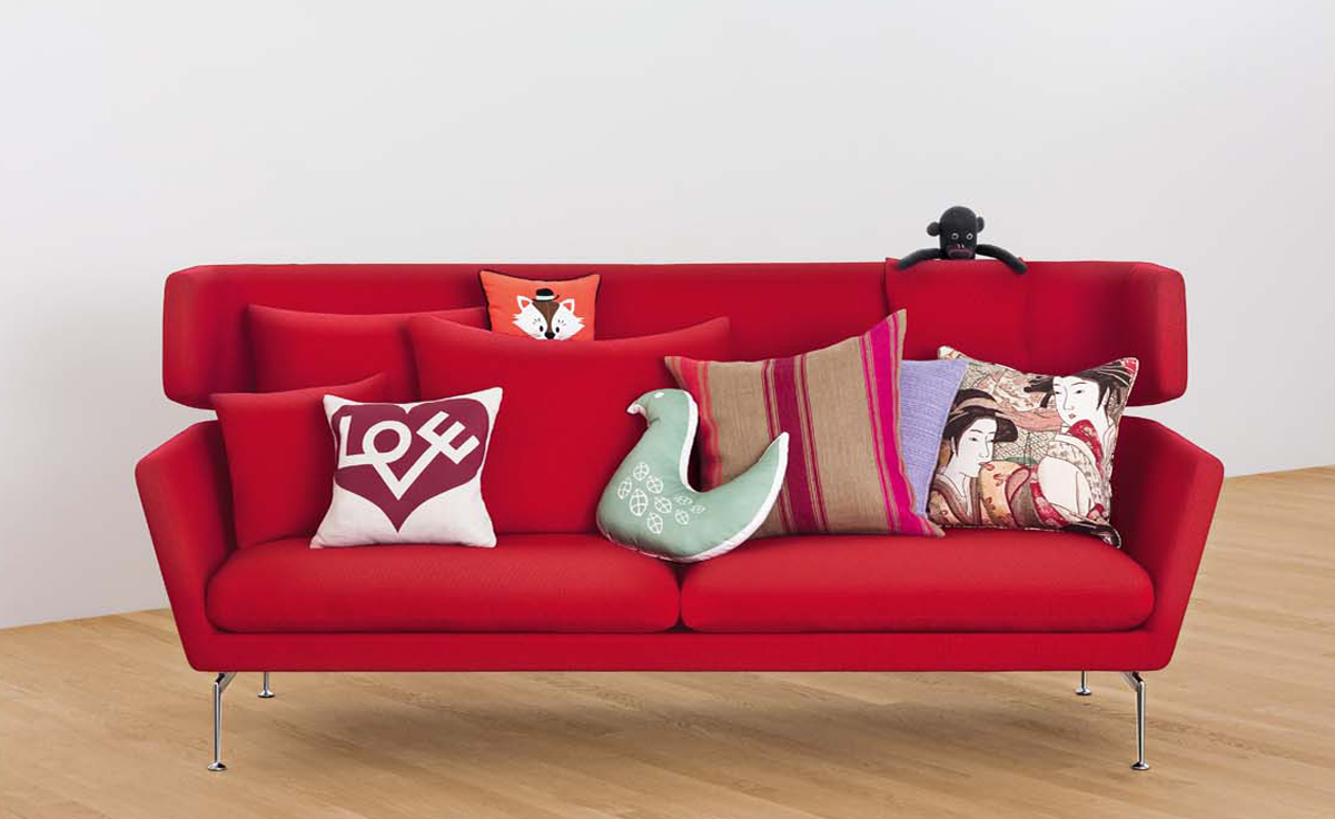 suita three seater firm sofa with head section