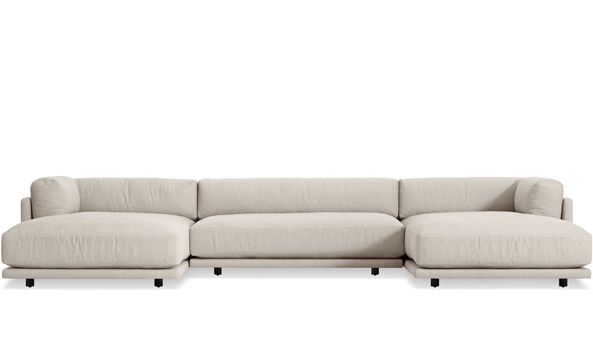 sunday u shaped sectional sofa