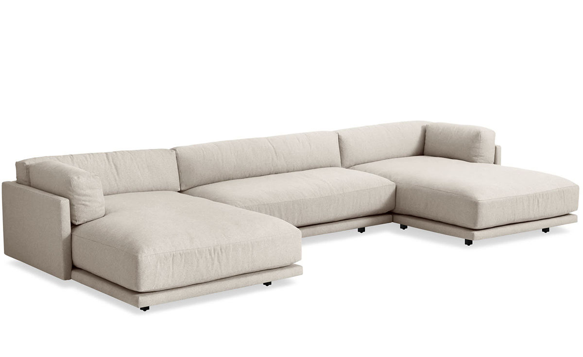 sunday u shaped sectional sofa