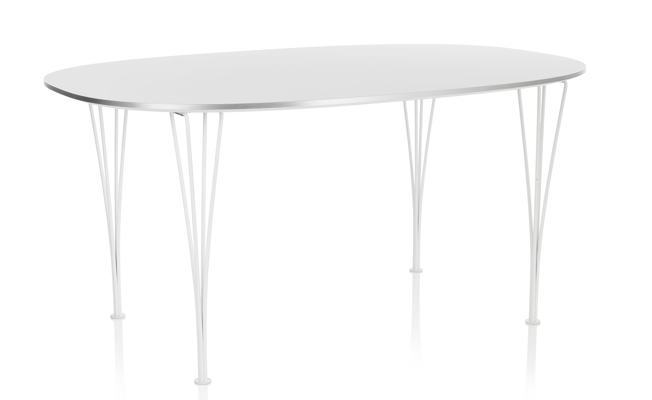 super elliptical span leg 53.1" table