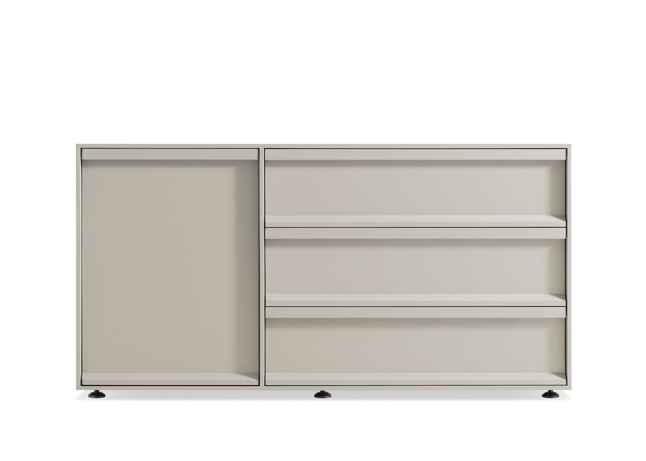 superchoice 1 door / 3 drawer credenza