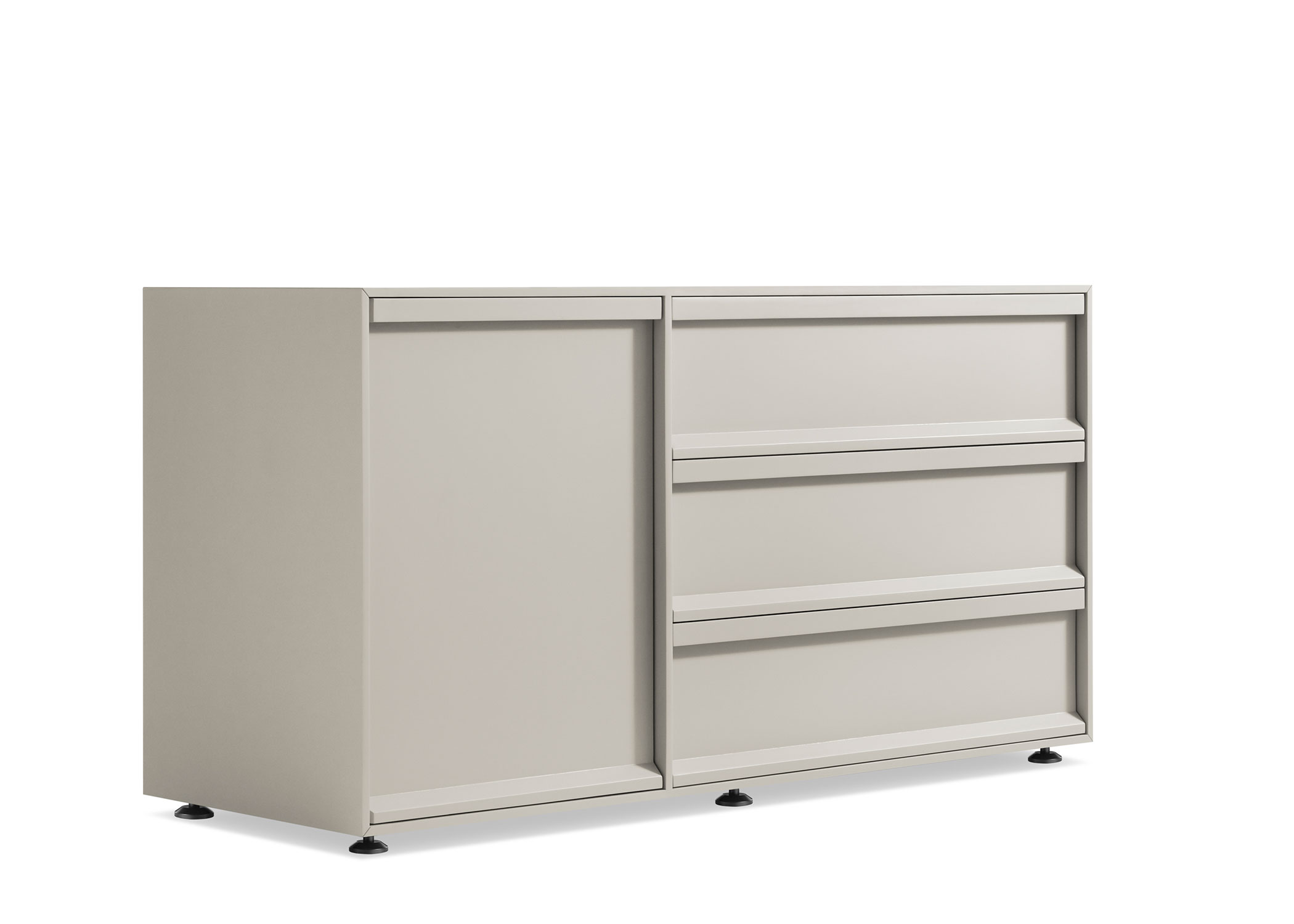 superchoice 1 door / 3 drawer credenza