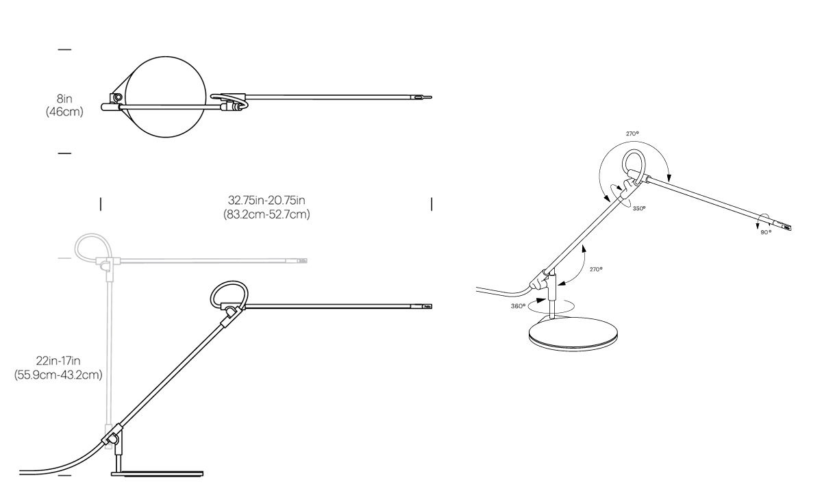 superlight table lamp