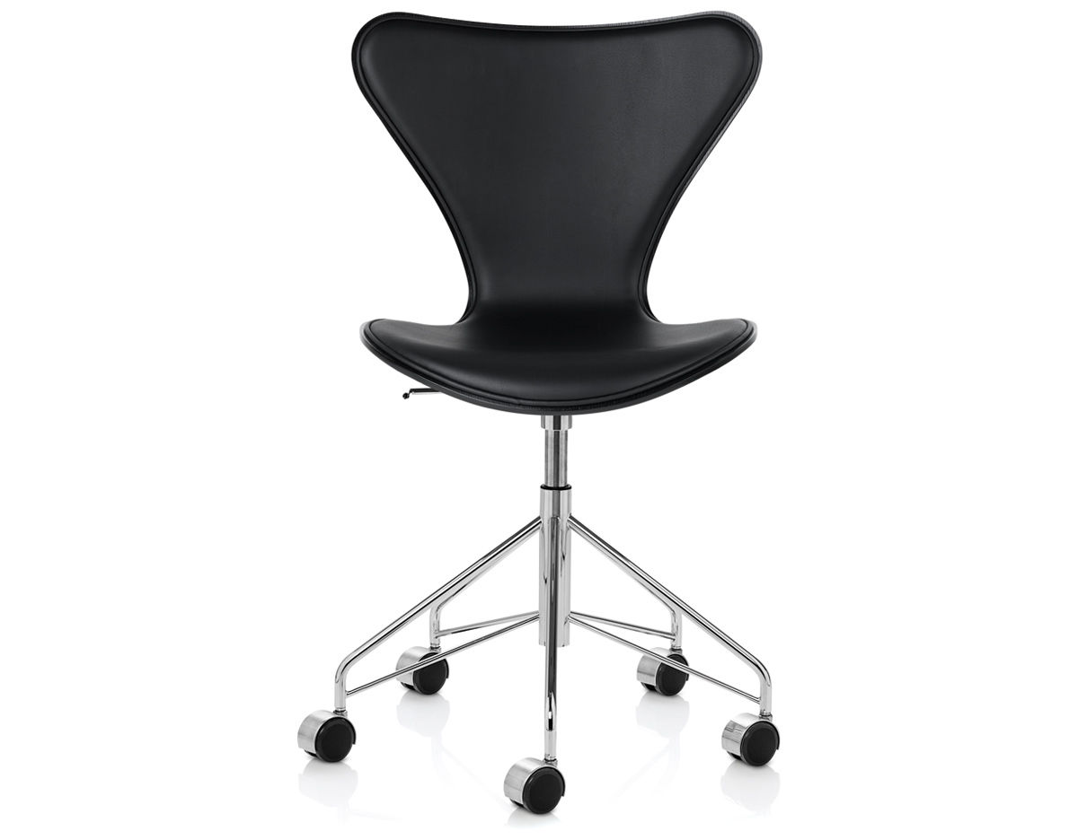 series 7 swivel side chair front upholstered