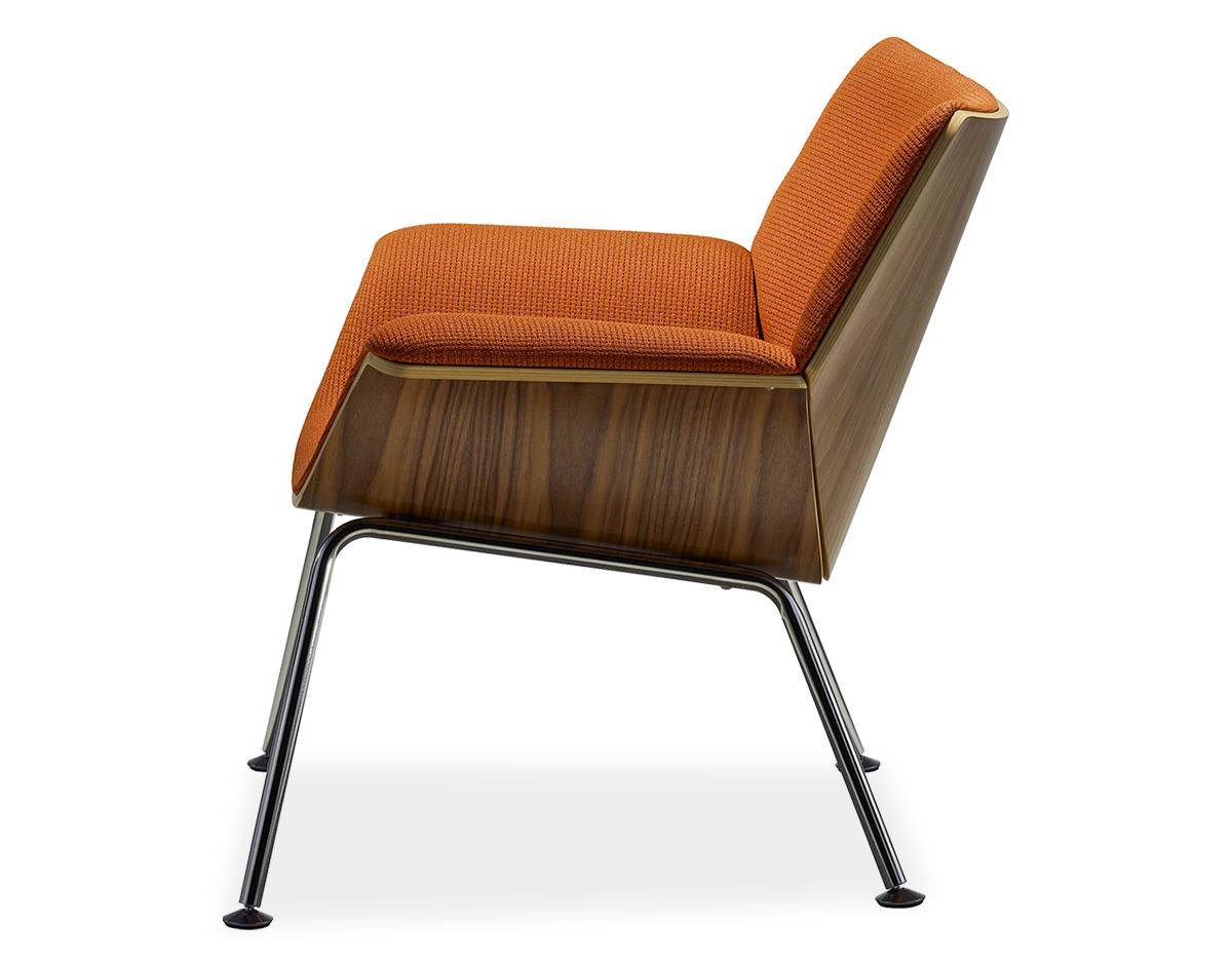 swoop plywood lounge chair