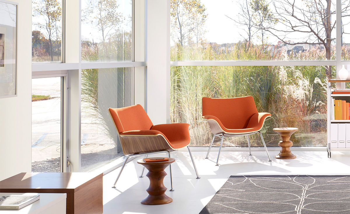 swoop plywood lounge chair