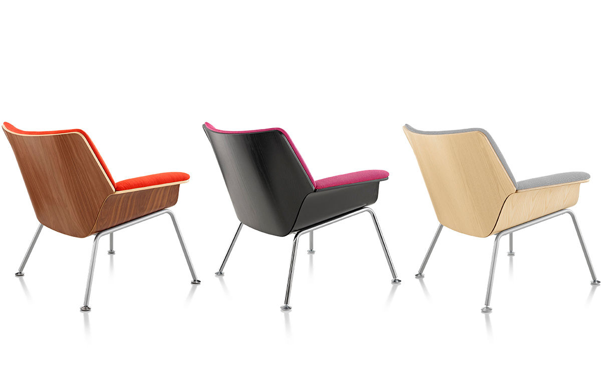 swoop plywood lounge chair