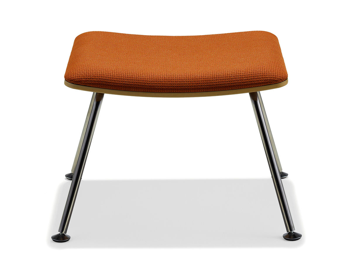 swoop plywood ottoman