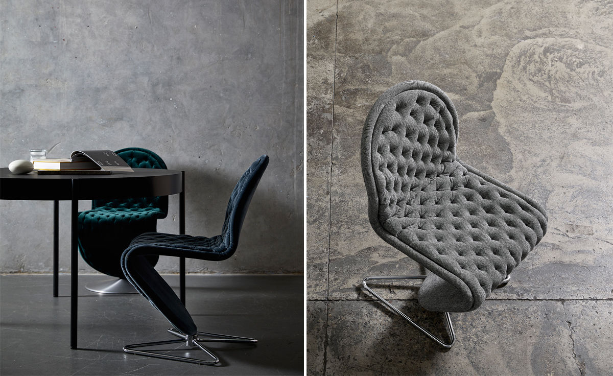 panton system 1-2-3 deluxe dining chair