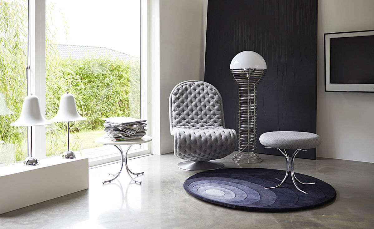 panton system 1-2-3 deluxe lounge chair
