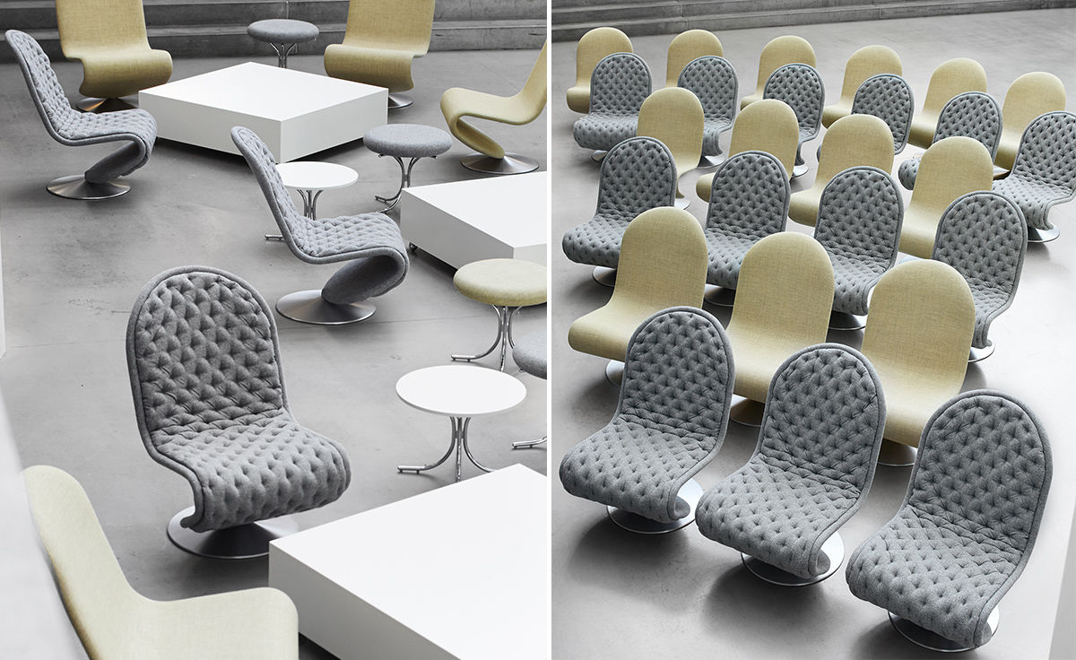 panton system 1-2-3 deluxe lounge chair