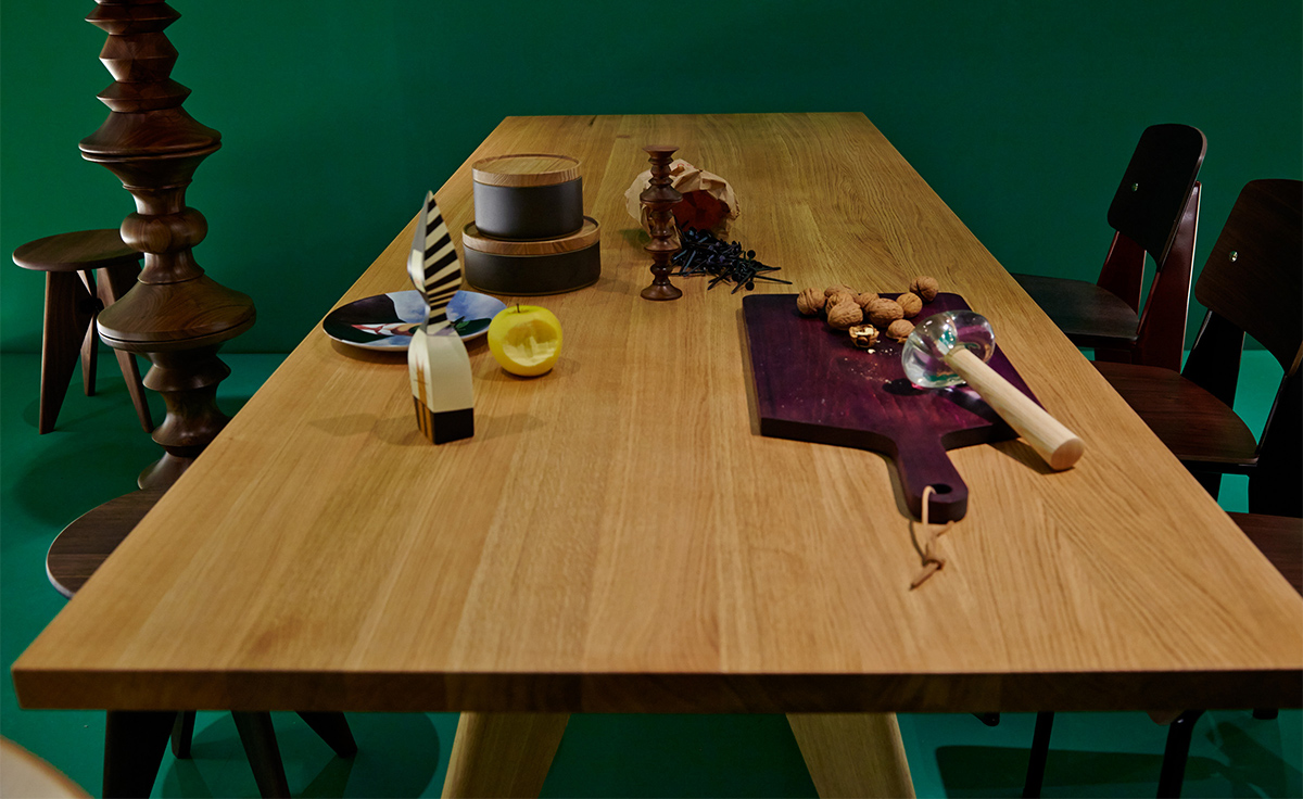 prouv&eacute; table solvay