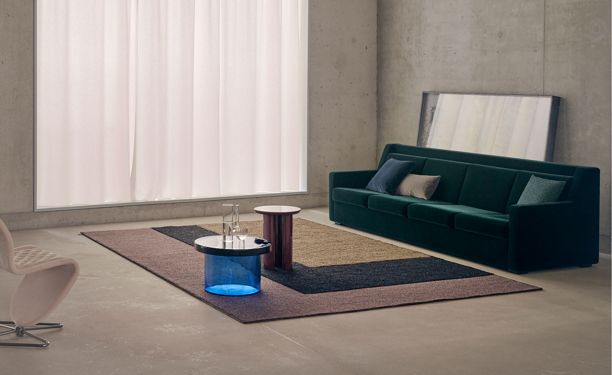 Tegel Corner Tufted Rug