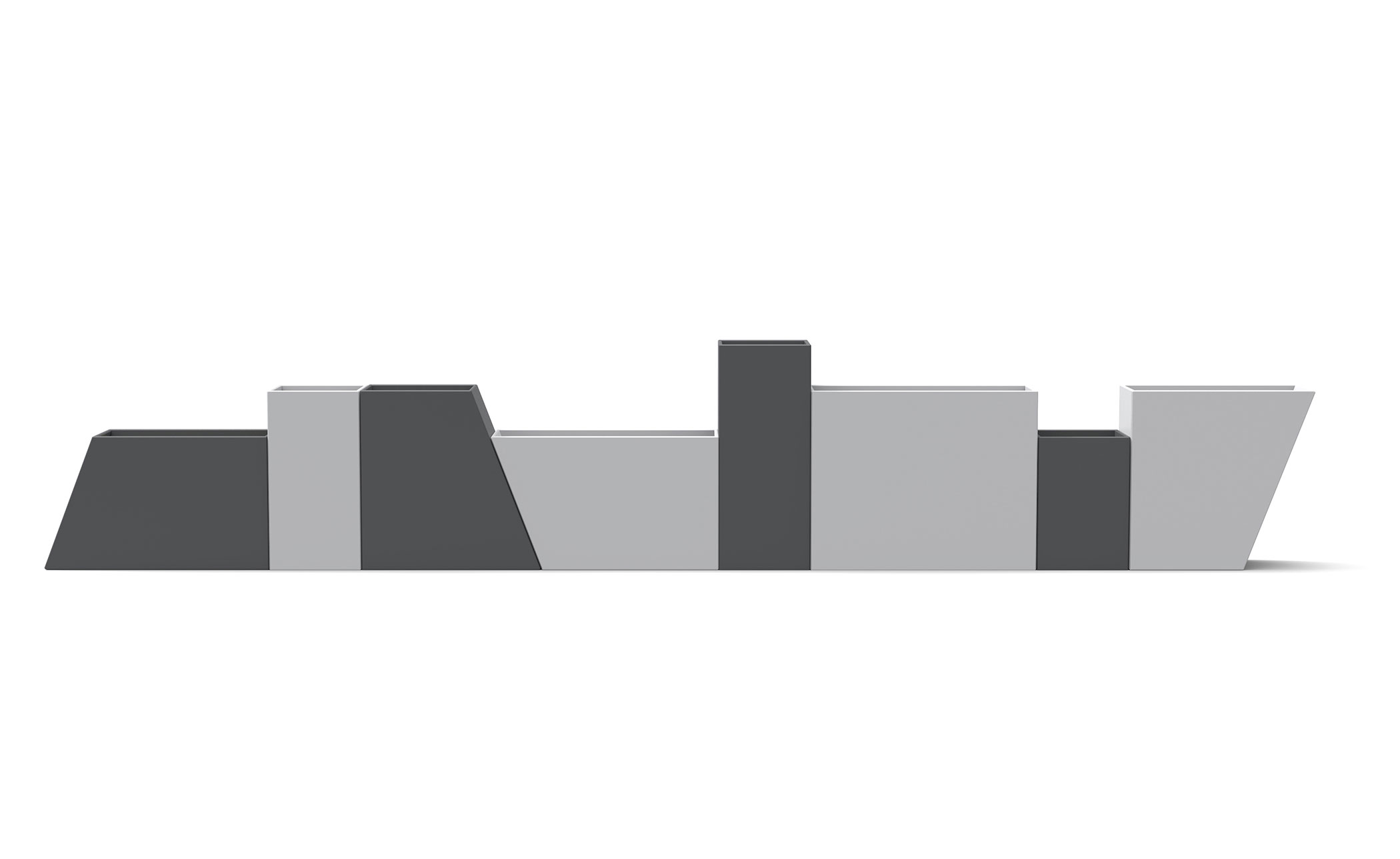 Tessellate Slope Bench