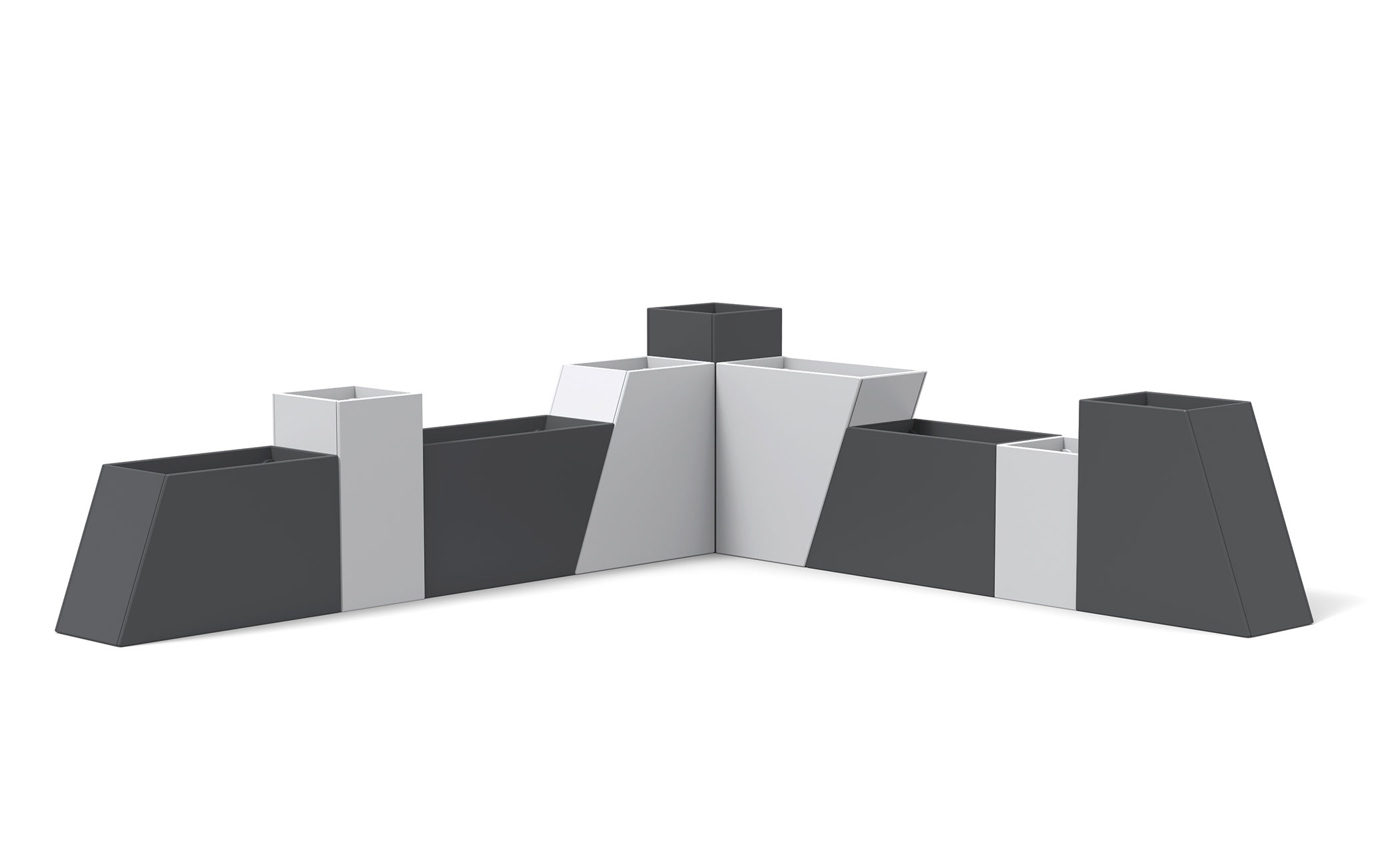 Tessellate Slope Bench