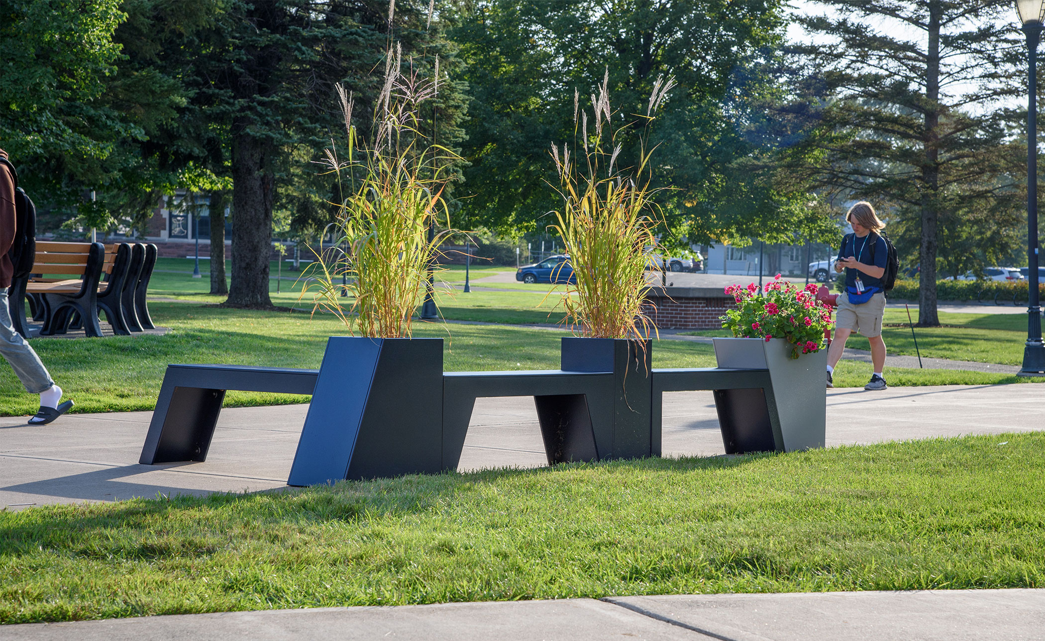 Tessellate Straight Bench
