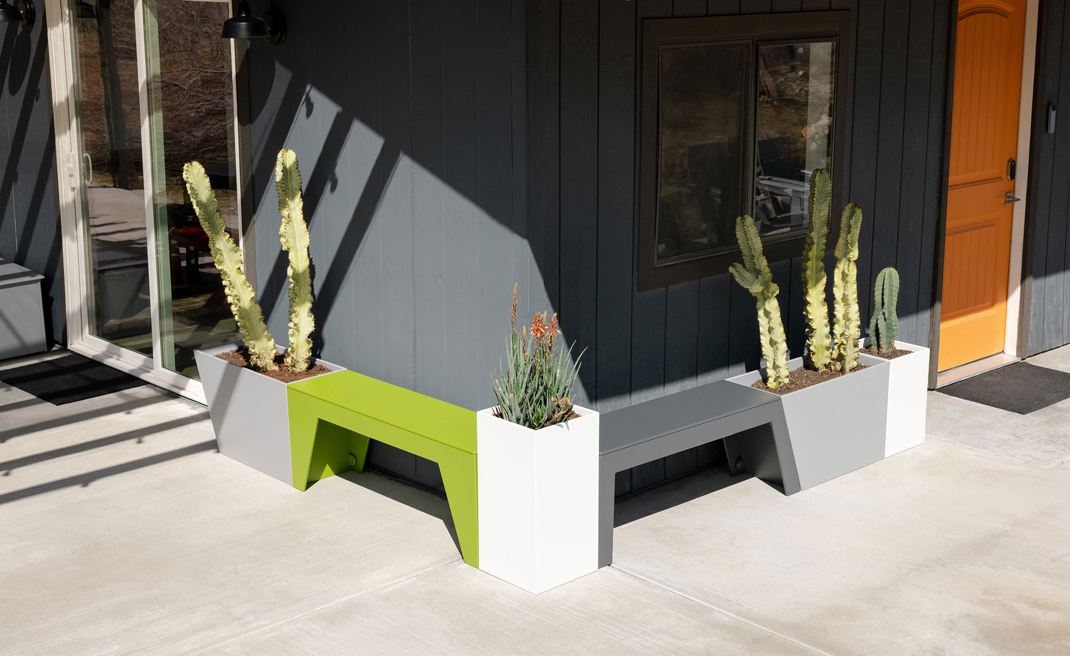 Tessellate Straight Bench