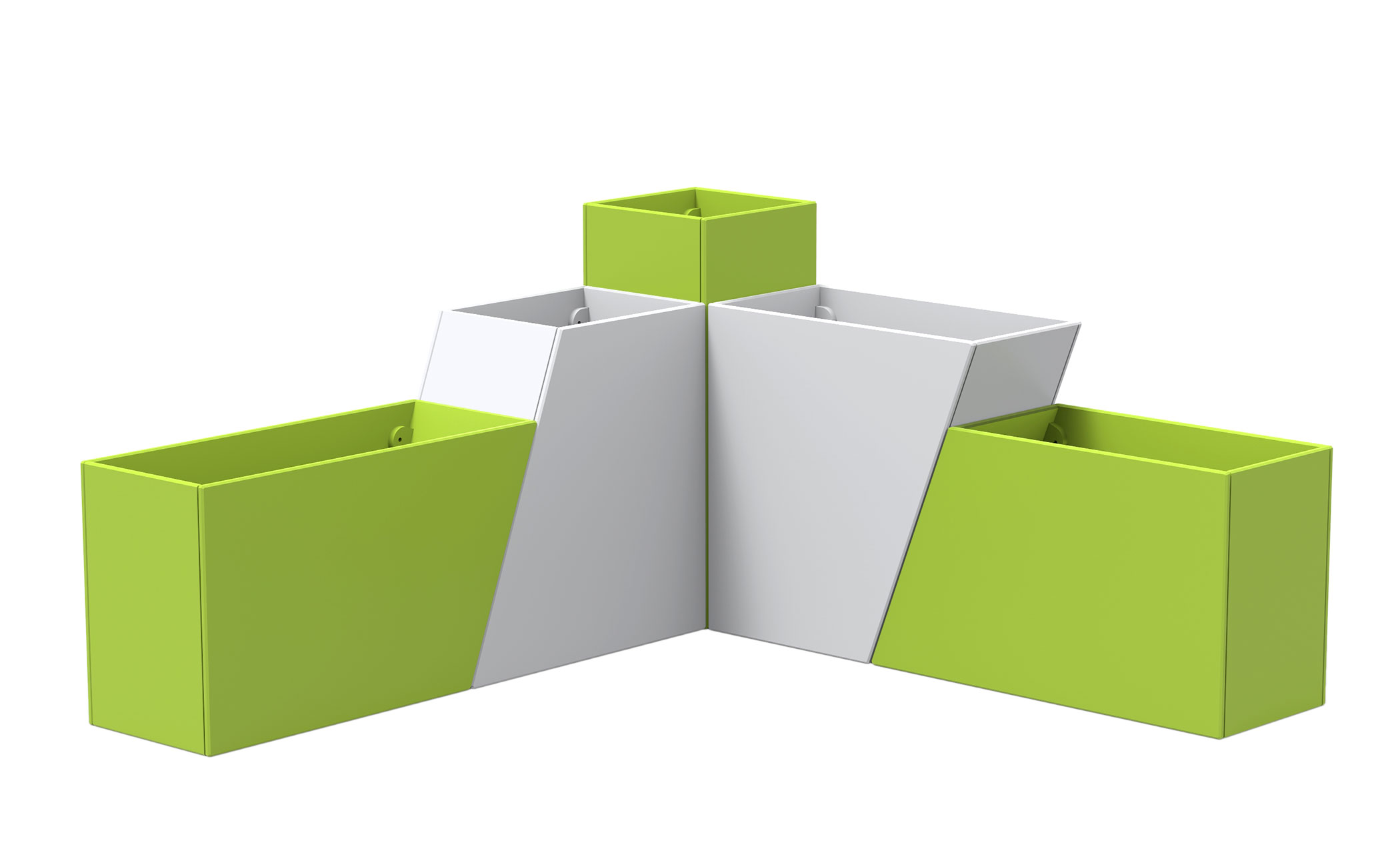 Tessellate Square Planter