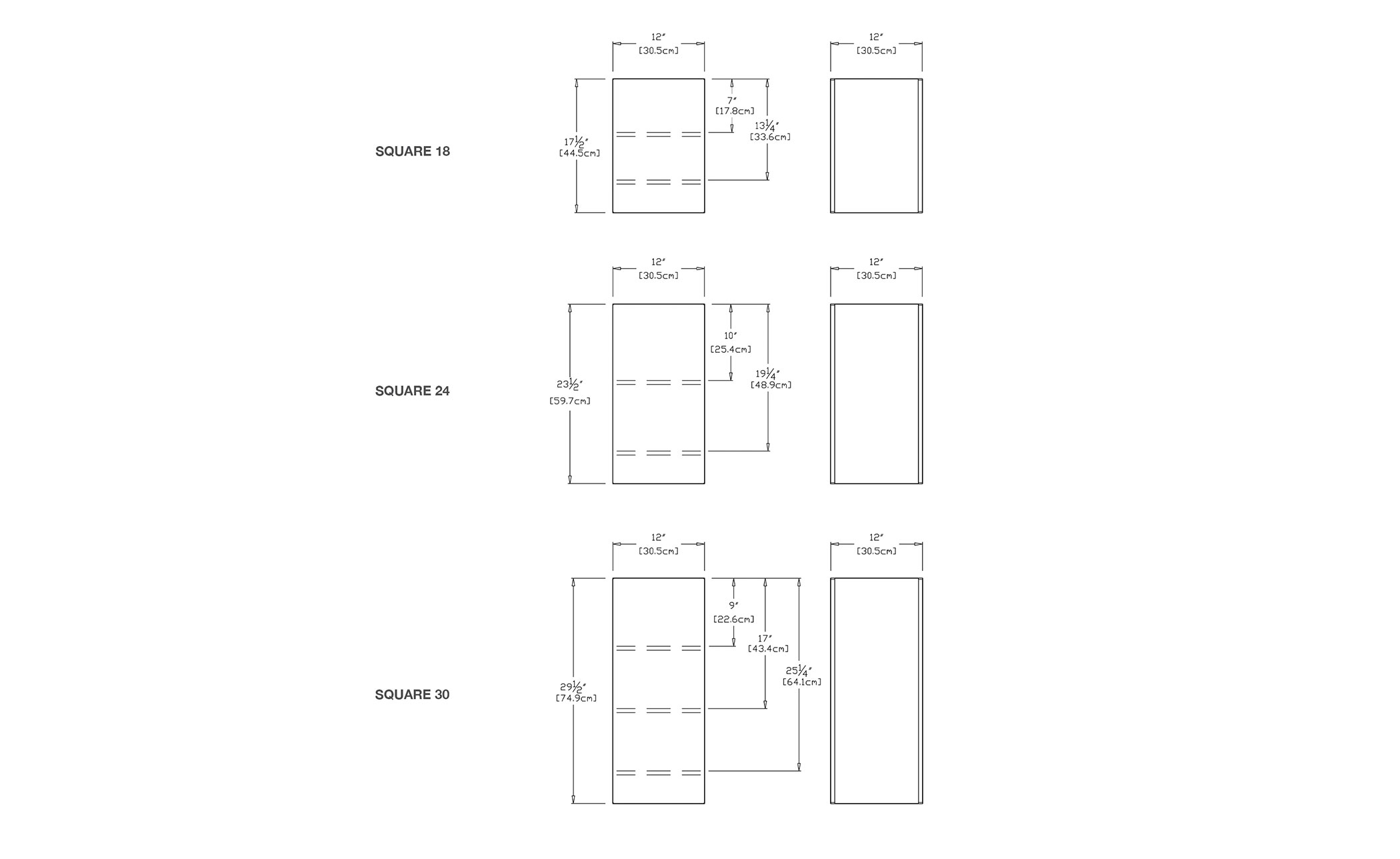 Tessellate Square Planter