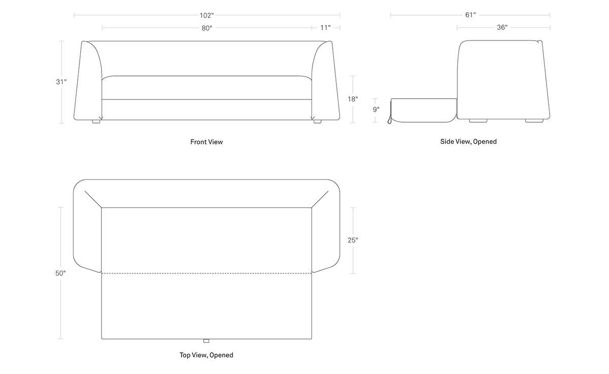 thataway sleeper sofa