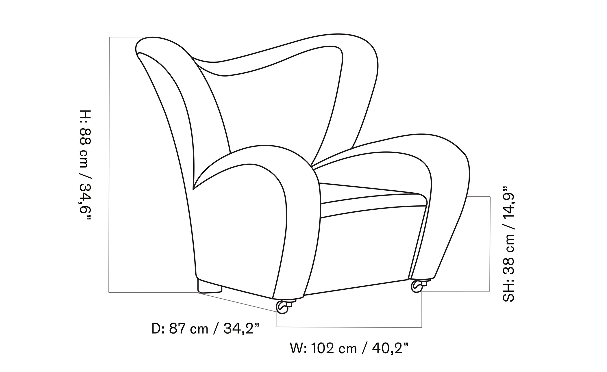 The Tired Man Lounge Chair