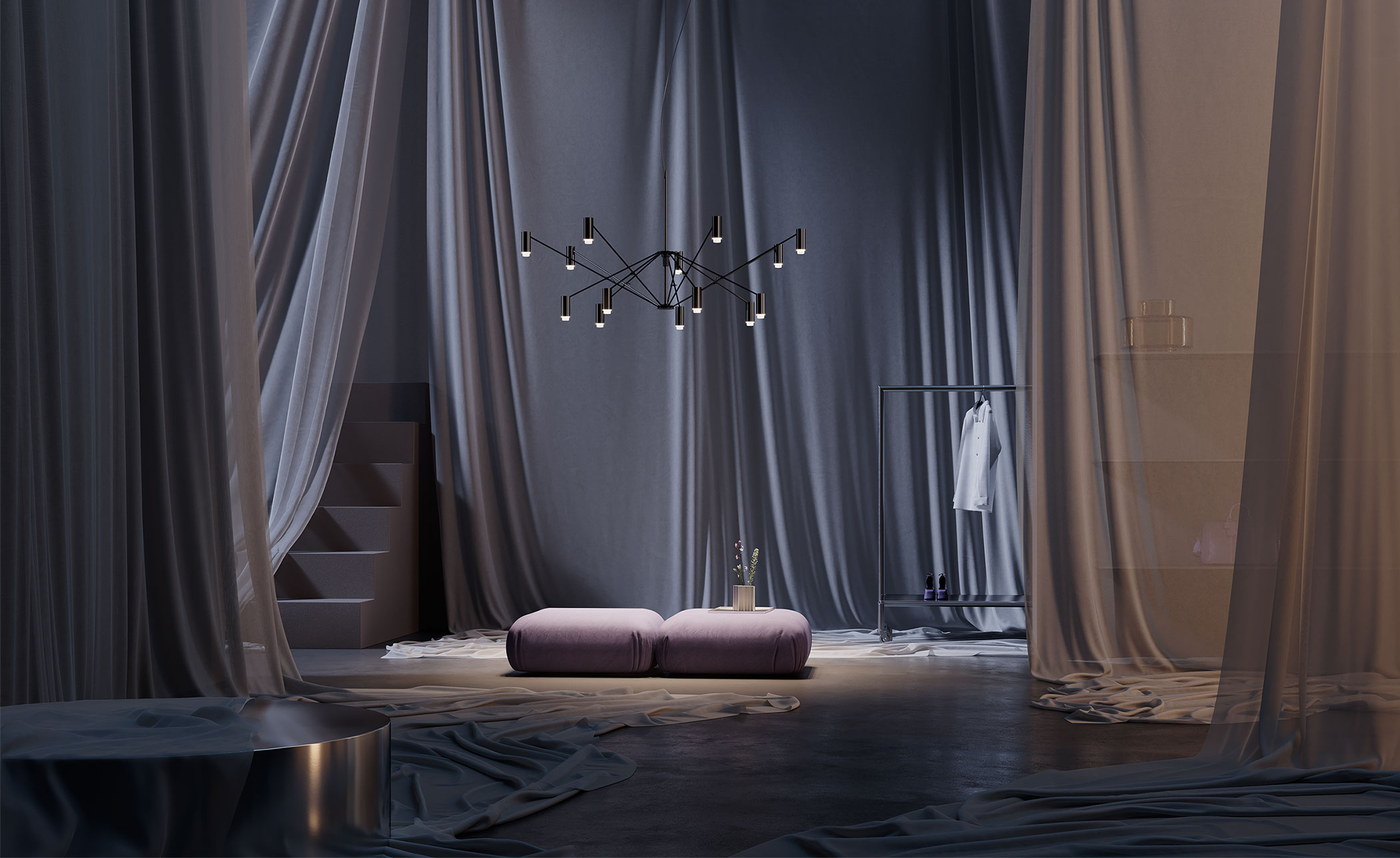 The W Suspension Lamp