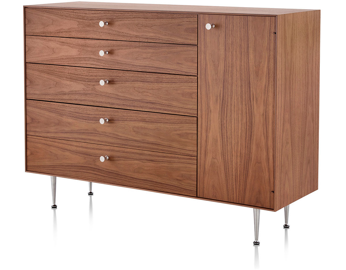 nelson thin edge chest cabinet