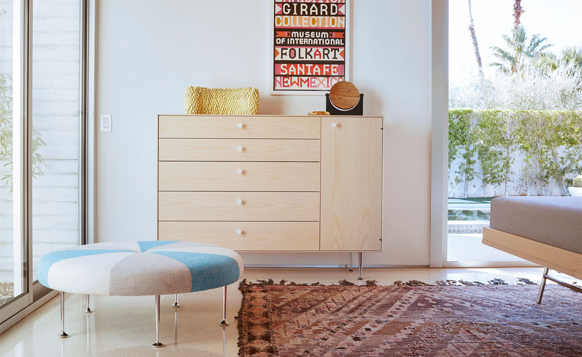 nelson thin edge chest cabinet