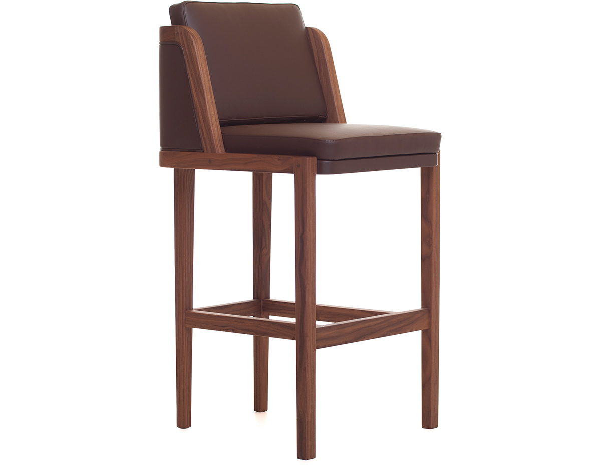 throne barstool 271t with upholstery