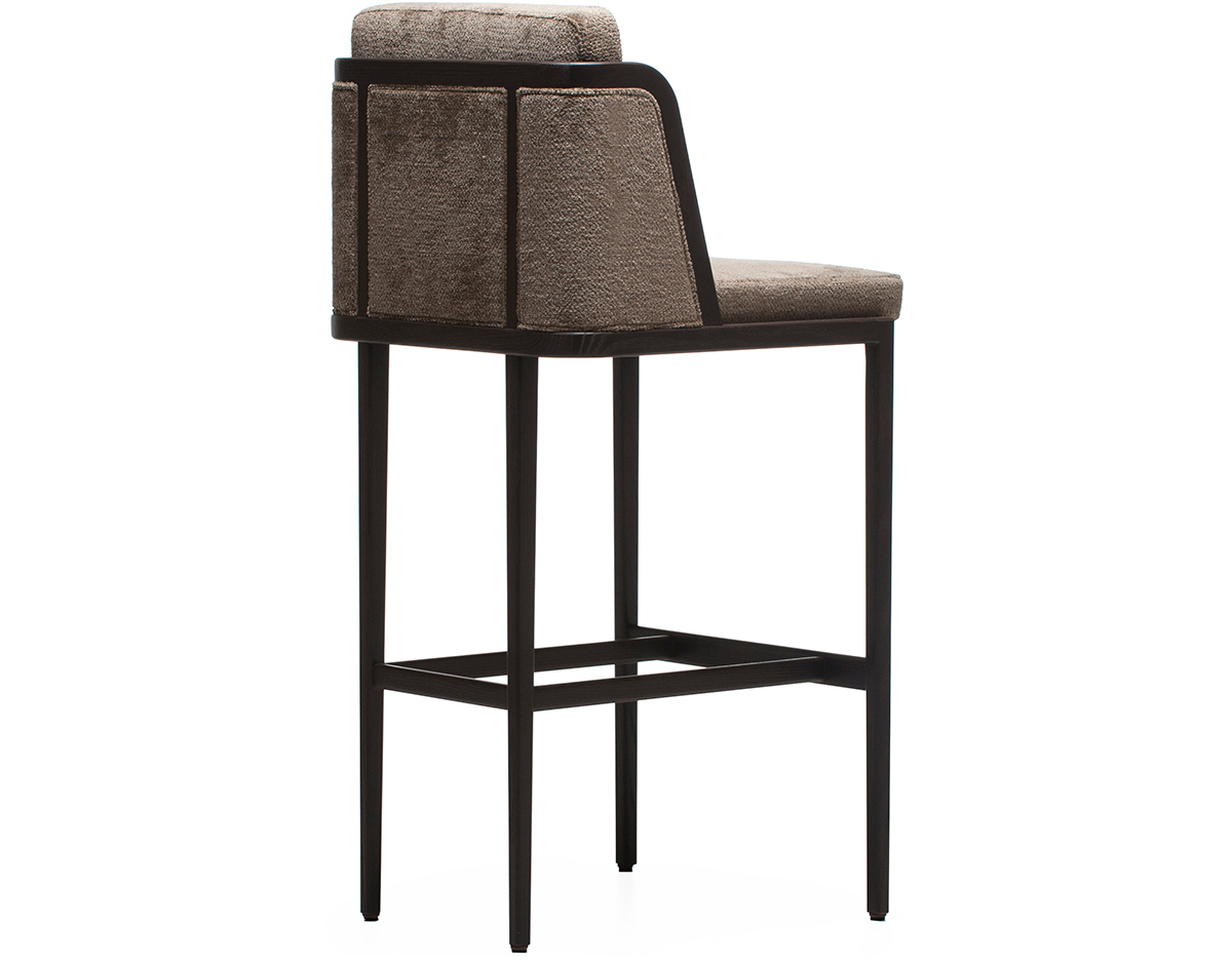 throne barstool 271t with upholstery