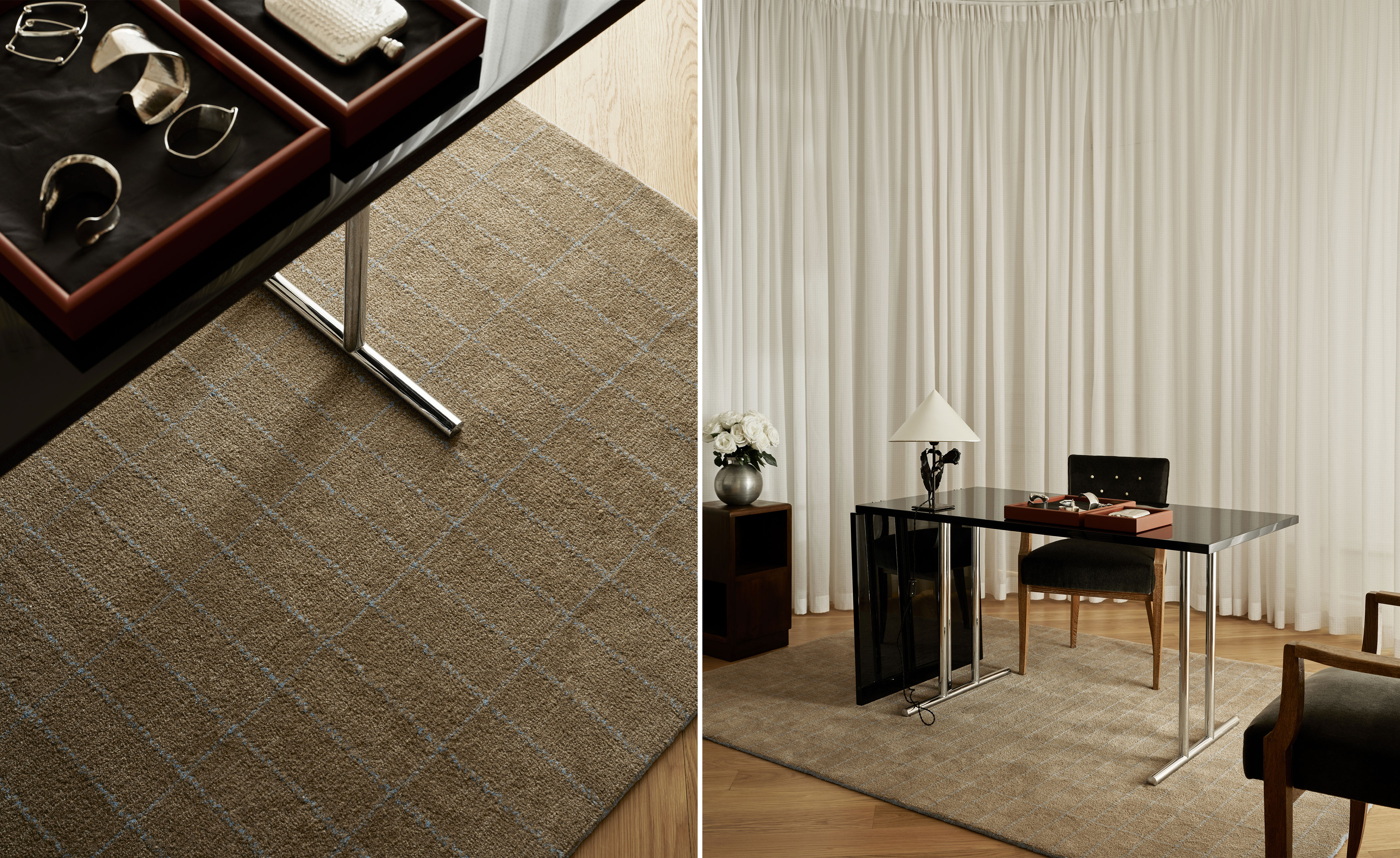 Tiles Brick Tufted Rug