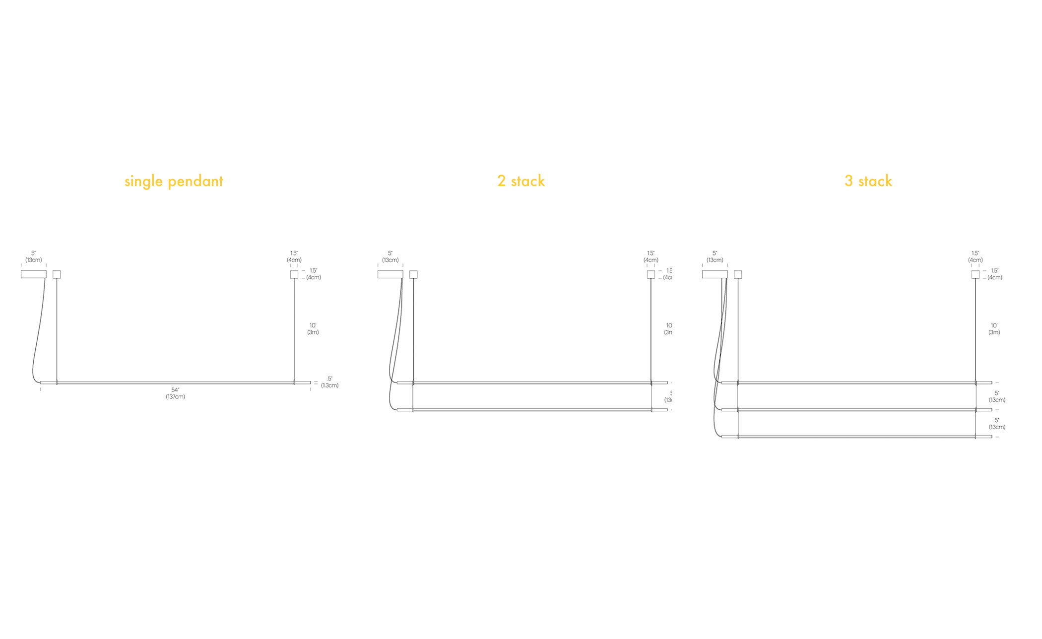 t.o linear pendant