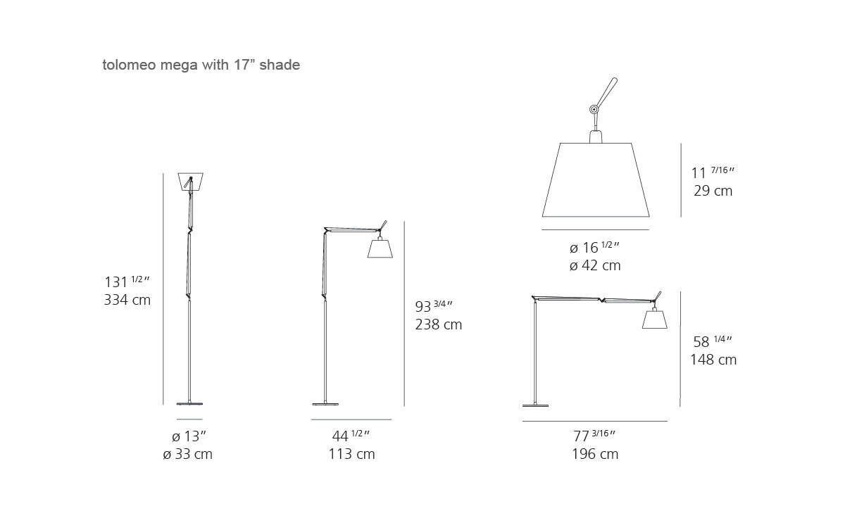 tolomeo mega floor lamp