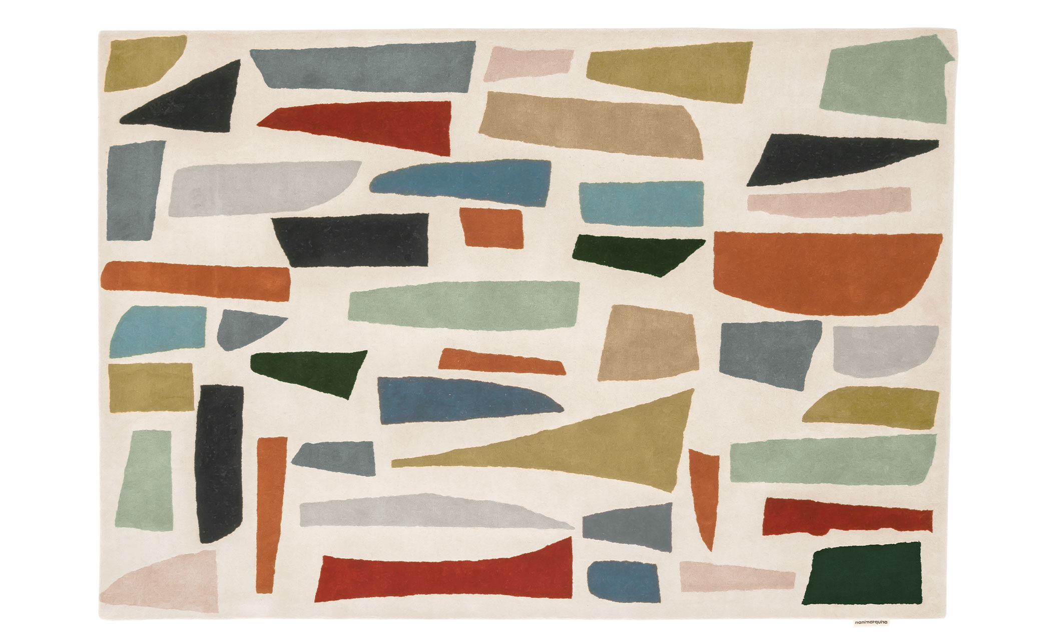 Tones Pieces Tufting Rug