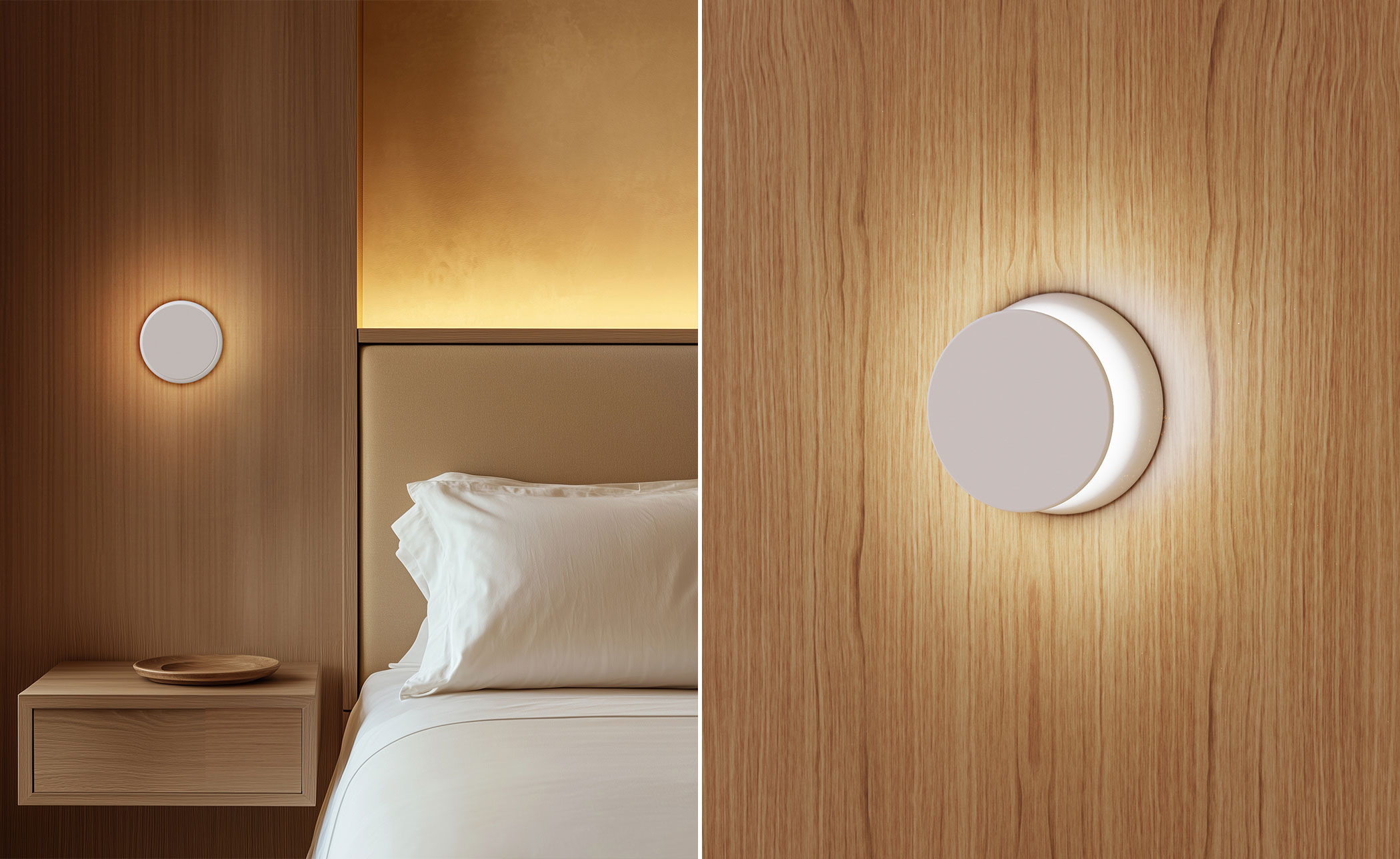 Totem Puck Wall Lamp
