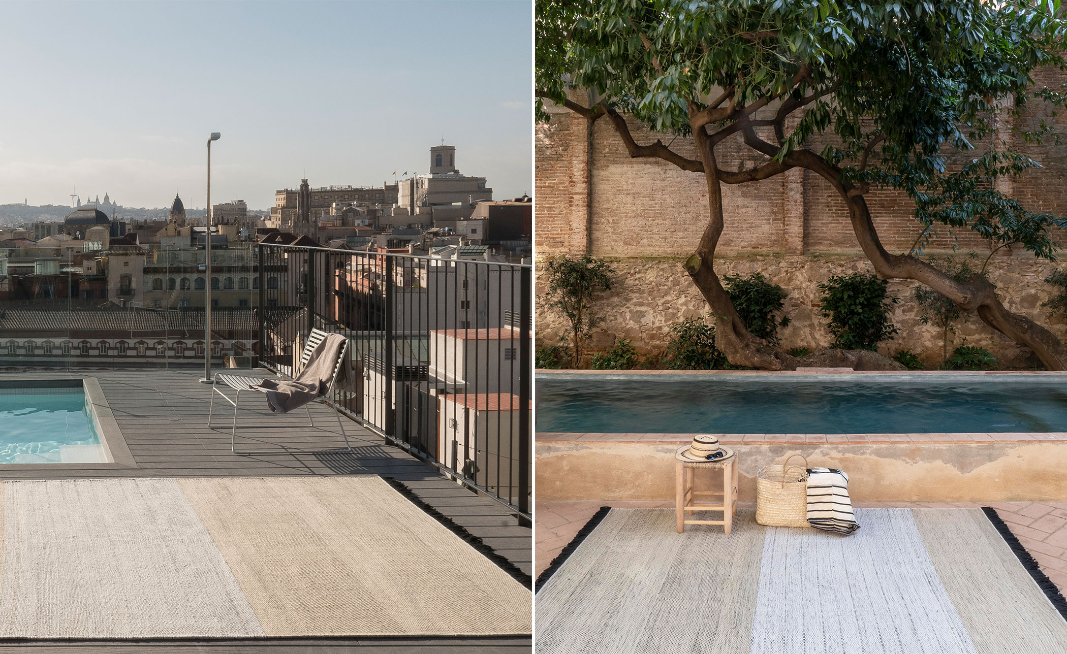 Tres Outdoor Stripes Rug