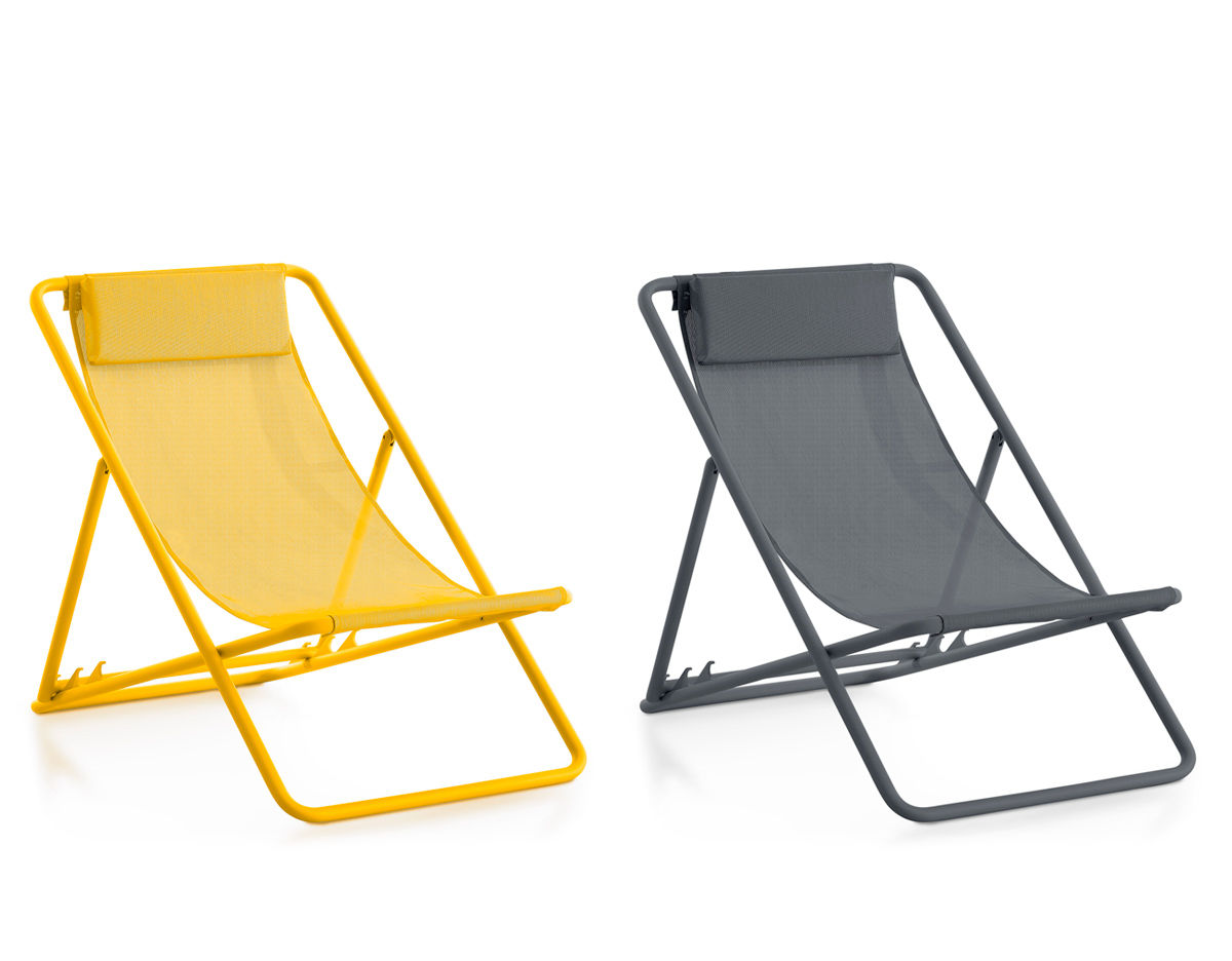 trip deckchair monochrome