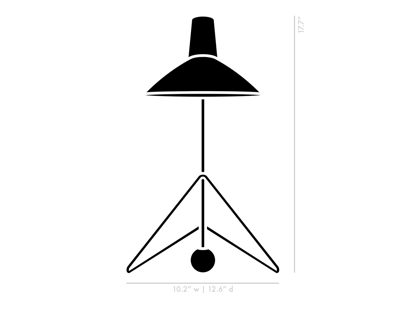 Tripod Table Lamp
