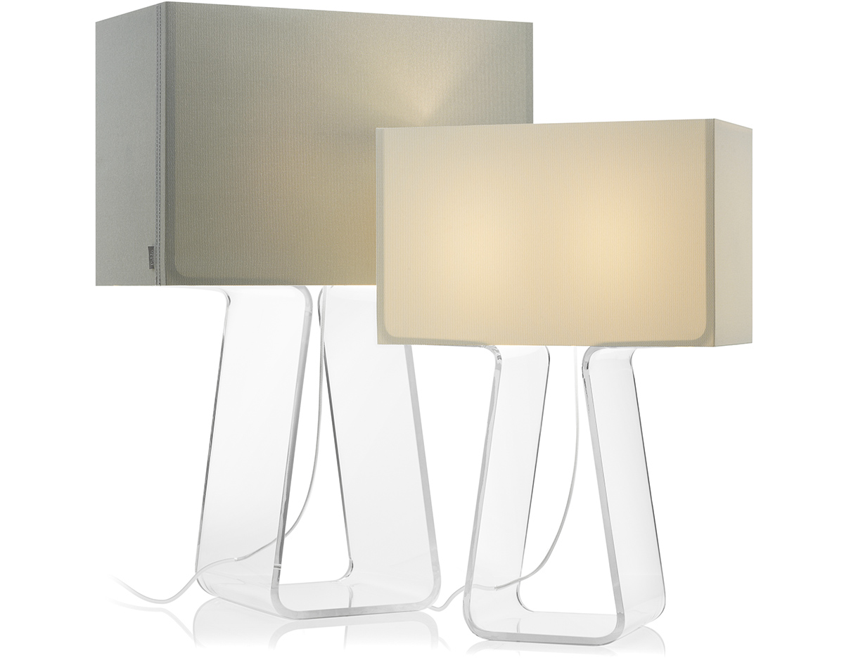 tube top table lamp