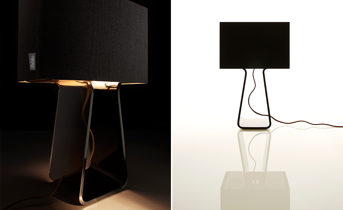 tube top table lamp