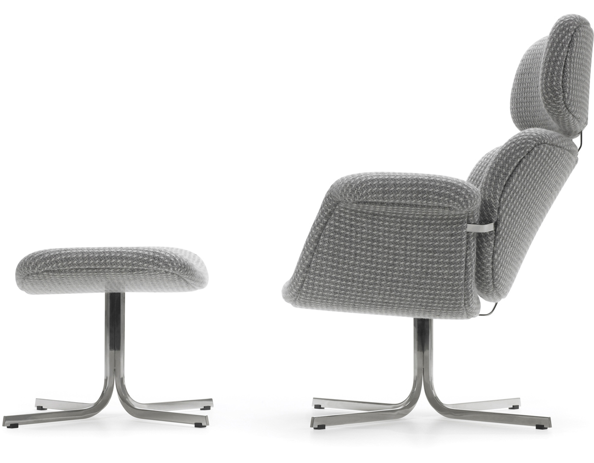 pierre paulin tulip chair & ottoman