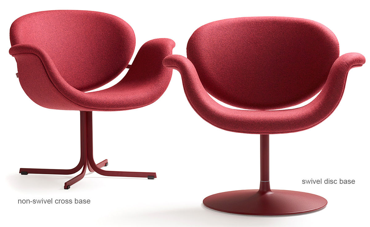 pierre paulin tulip midi chair f549 with disc base