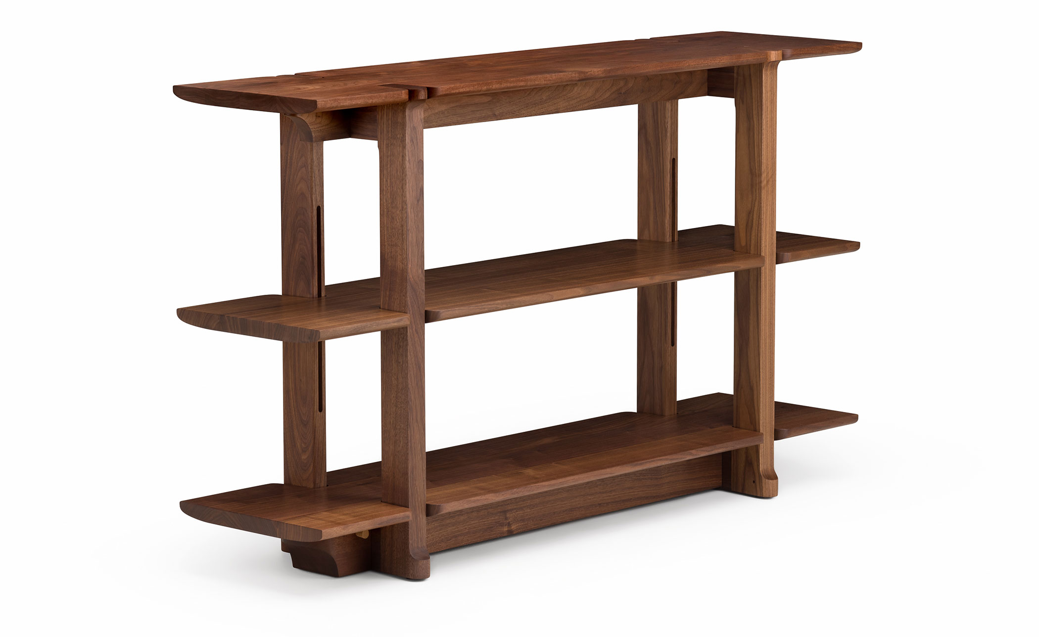 Twenty-Five Narrow 3 Shelving Unit