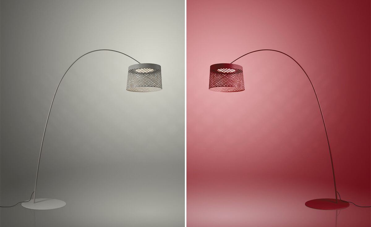twiggy grid floor lamp